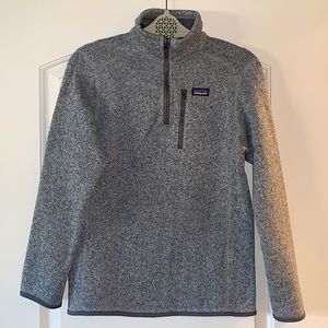 Gray Patagonia Boys Sweatshirt